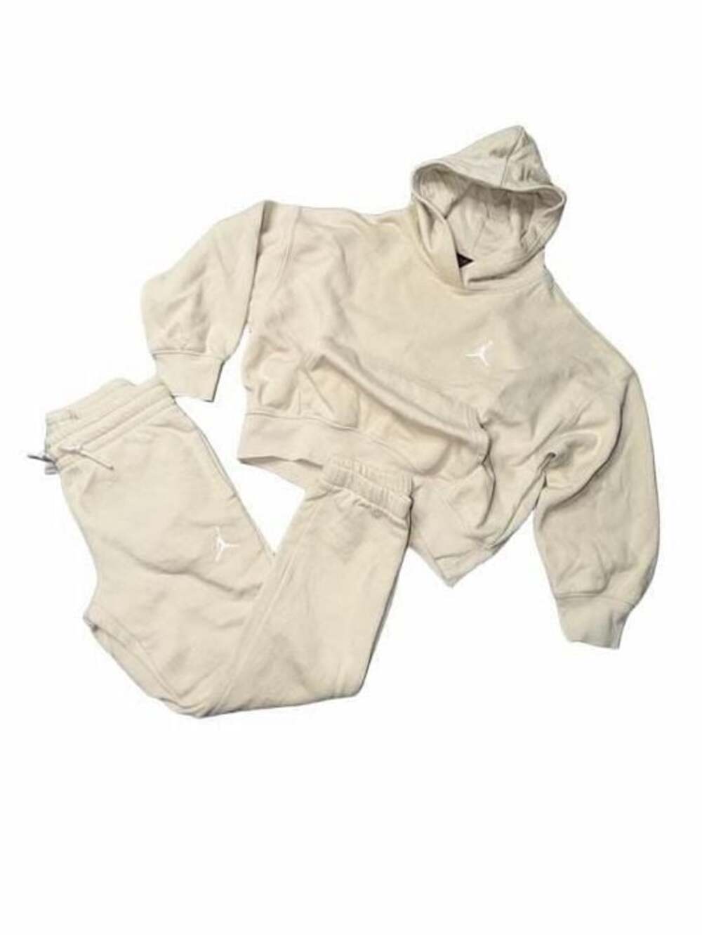 Jordan Brooklyn Fleece Big Kids' Pullover Hoodie In Neutral
